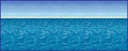Ocean & Sky Backdrop, 4 ft x 30 ft