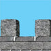 Stone Wall Border, 20 Inches x 30 Feet