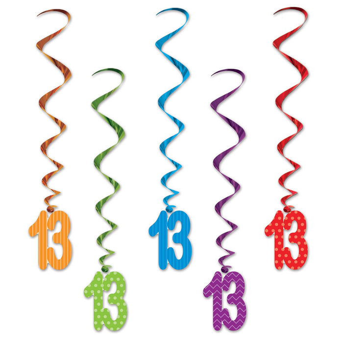 13 WHIRLS 3' 5/PKG