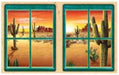 Desert InstaView Western Party Decoration, 38 x 62 Inches