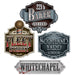 Sherlock Holmes Sign Cutouts, 4 Count