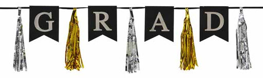 GRAD TASSEL STREAMER 13"X6'6"