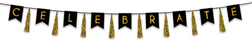 Celebrate Tassel Streamer