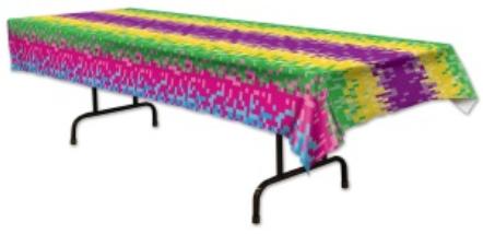 Nappe en plastique 8 bits, 54 x 108 pouces