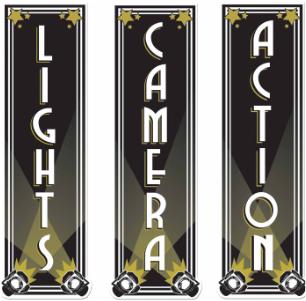 LIGHTS CAM,ACTION CO CUTOUTS 3/PK