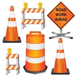 Road Crew Cutouts, 6 Count