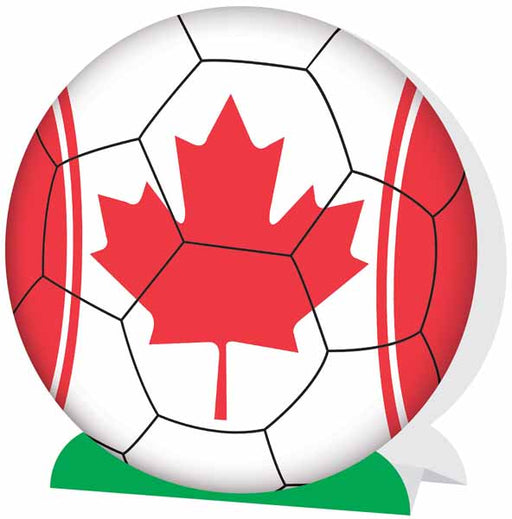 Canada Soccer 3D Centrepiece, 1 Per Pack