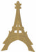 Glittered 3D Eiffel Tower Centerpiece