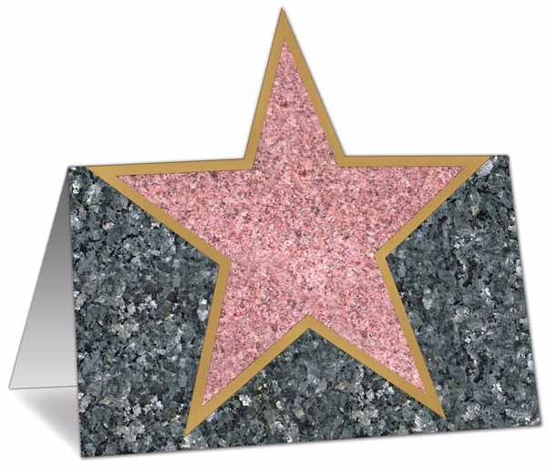 STAR PLACE CARDS