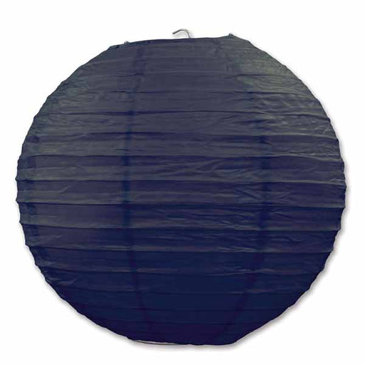 LANTERNES EN PAPIER 24,1 CM (3/PAQ) NOIR