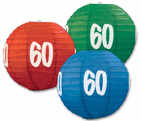60 PAPER LANTERNS