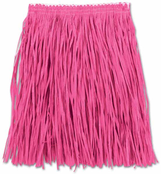 Adult Pink Mini Hula Skirt