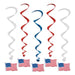 AMERICAN FLAG WHIRLS 5/PKG 3'