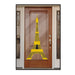 Eiffel Tower Door Cover, 30 Inches x 5 Feet