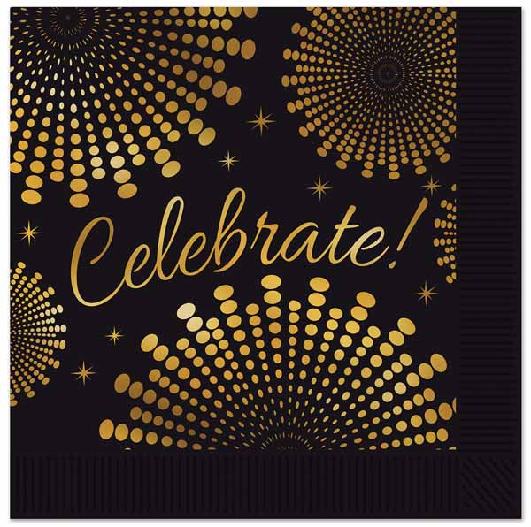 Celebrate! Beverage Napkins