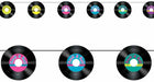 Records Streamer for Music Theme Parties