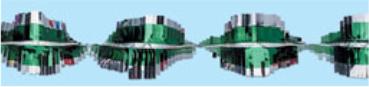 Green & Silver Gleam 'N Twirl Festooning, 25 ft