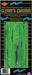 Green 1-Ply Metallic Curtain, 8 ft x 3 ft