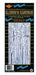Silver 1-Ply Metallic Curtain, 8 ft x 3 ft