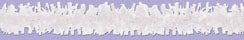 25'TISSUE FESTOONING WHITE 1/PKG