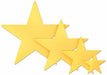 9-Inch Gold Foil Star Decoration