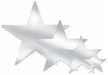 15-Inch Silver Foil Star Decoration