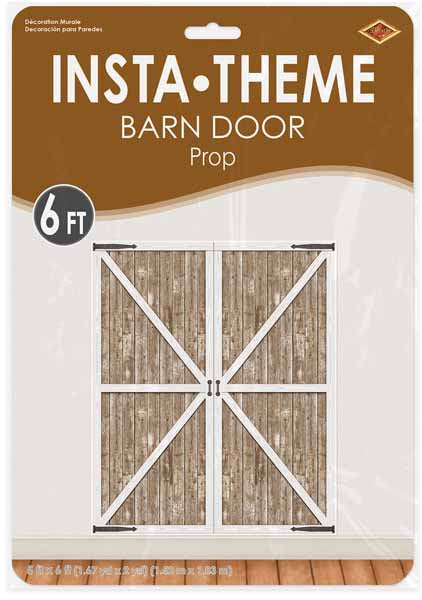 Barn Door Prop, 6 ft x 5 ft