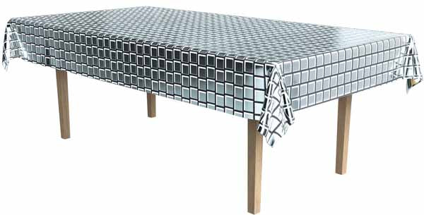 Disco Ball Metallic Table Cover