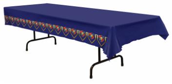 Medieval Plastic Table Cover, 54 x 108 Inches