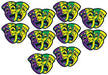 Mini Comedy & Tragedy Cutouts, 10 Count