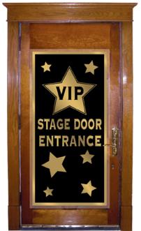 VIP Stage Door Entrance Door Cover