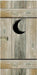 Western Outhouse Door Cover, 30 x 60 Inches