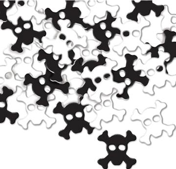Fanci-Fetti Skull & Crossbones Confetti, 1 oz