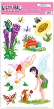 FAIRIES & FRIENDS PEEL 'N PLACE 9/SH