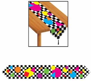 PRINTED PARTY SHAPE RUNNER 11" X 6'