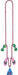 36-Inch Beaded Necklace with Flip-Flop Medallion