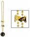 Derby Day Beads with Medallion