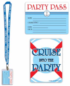 Cruise Ship Party Pass, 25 Inch