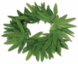 Fern Leaf Headband, 20 Inch