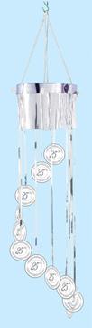 25th Anniversary Shimmering Spiral Decoration