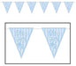 ITS A BOY PENNANT BANNER 11"X12' 1/PKG