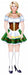 Jointed Oktoberfest Fraulein Decoration, 3 ft