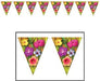 Luau Pennant Banner, 10 Inches x 12 Feet