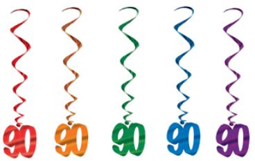 "90" WHIRLS 5/PKG 3'
