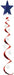 48-Inch Jumbo Star Whirls in Red, White & Blue