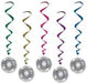DISCO BALL WHIRLS 3'4" 5/PKG