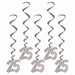 25TH ANNIVERSARY WHIRLS 5/PKG 3'