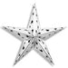 24-Inch Silver Dimensional Foil Star