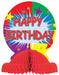 HAPPY BIRTHDAY CENTERPIECE 9" 1/PKG