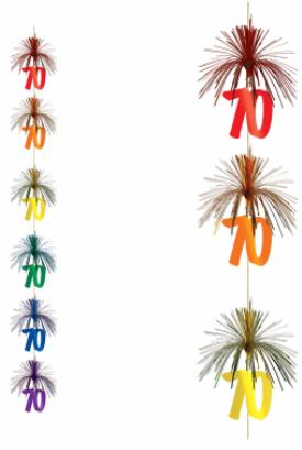 70 Firework Stringer Decoration, 7 ft